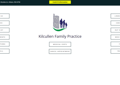 Kilcullen Family Practice website